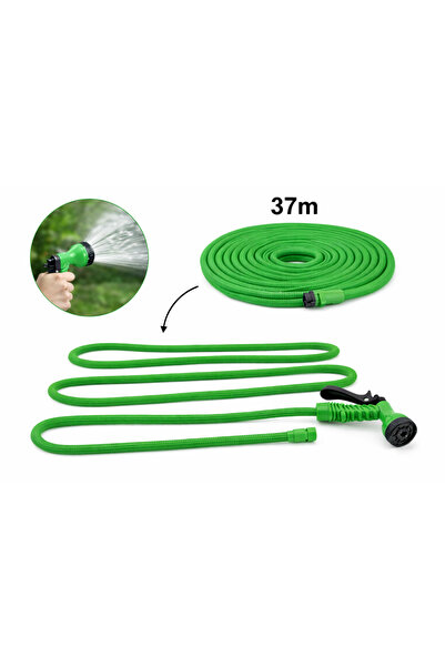 ROVERIM Furtun Extensibil Profesional 37M – Verde sau Roșu (Culoare în funcți...
