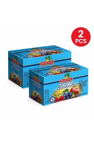 Altıncezve Ceai de Mix Fructe Karnaval Plic Set 2 Buc 2 Gr x 20
