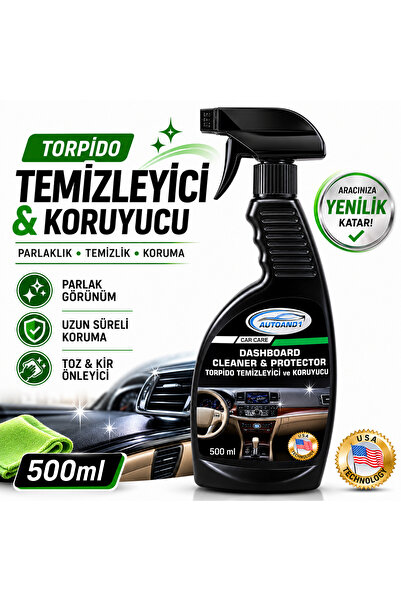 AUTOAND1 TORPİDO TEMİZLEYİCİ & KORUYUCU 500 ML