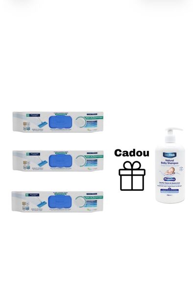 Deep Fresh Servetele mop pentru multi suprafete cu bicarbonat si otet 50 buc x 3