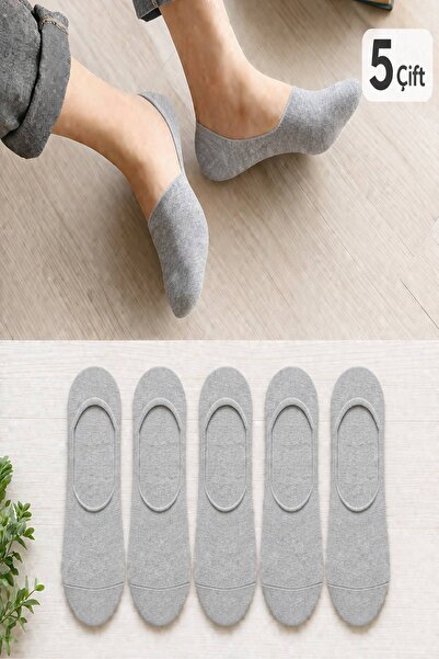 WORTHY SOCKS 5'li Erkek Babet Görünmez Çorap Seti 5 Çift