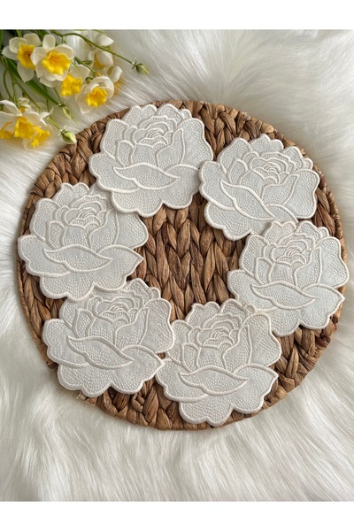 Etuval Linen 6 Adet Simli Sunumluk Peçete,kokteyl Peçete,kahve Yanı Sunumluk,...