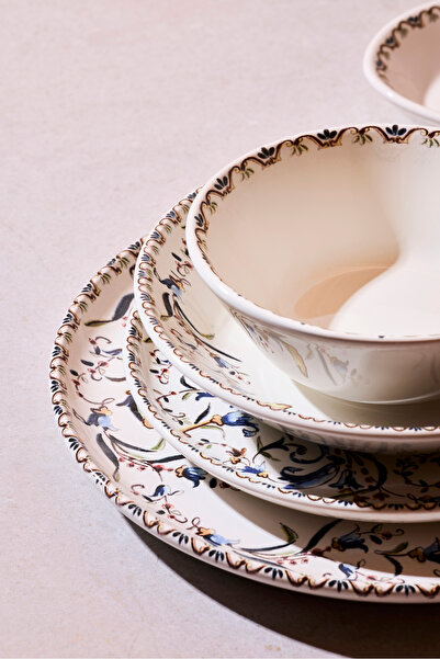 Perotti L'Artiste 27 Parça 6 Kişilik Stoneware Yemek Takımı