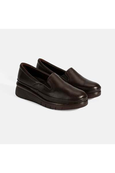 Desa Pantofi casual din piele DesaComfort maro de damă