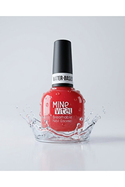 Minevital Su Bazlı Nefes Alan Oje Bloody Wild