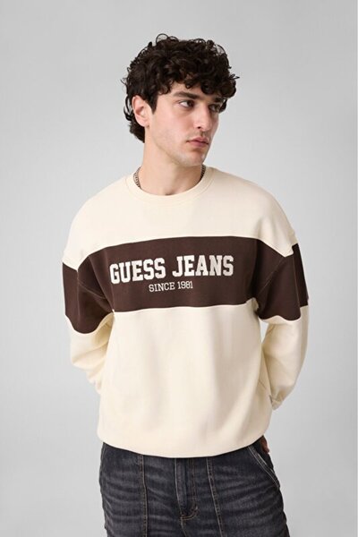 Guess Jeans Erkek Sweatshirt
