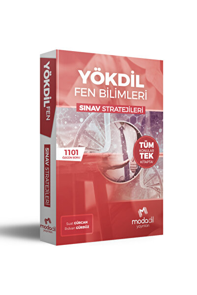 Modadil Yayınları Yökdil Fen Bilimleri Sınav Stratejileri Tüm Konular Tek Kit...