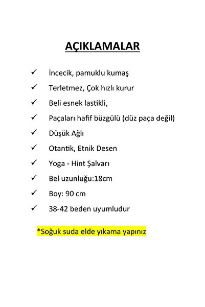 anne moda ankara Pantaloni largi indieni, de vară, țesătură subțire din bumba...