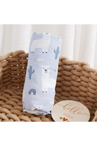 Choice 120X110cm BC48 Elinfant 120x110cm Bamboo Cotton Baby Muslin Swaddle Bl...