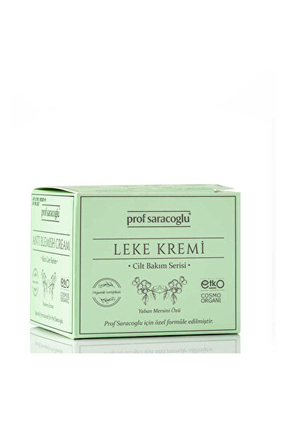 prof saracoğlu Leke Kremi Organik Sertifikalı 50 ml