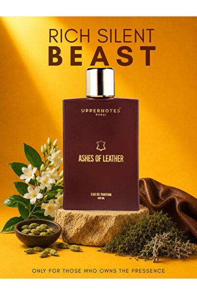 Uppernotes عطر أشيز أوف ليذر للجنسين 100 مل |   هيل، جلد، ياسمين سامباك، عنبر...