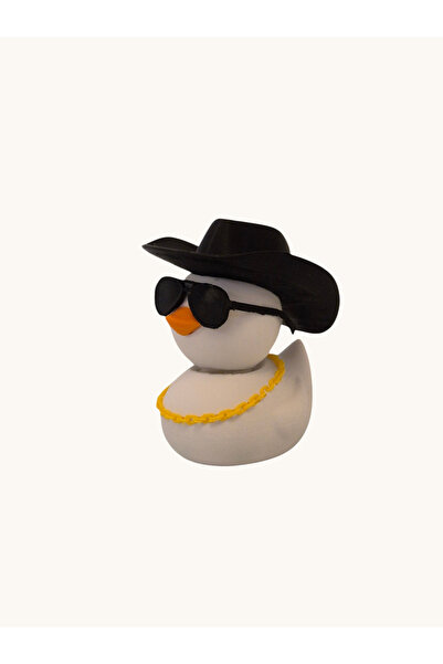 AXY PRINT Figurină Rățușcă Gangster — Bobble-head | Printat 3D