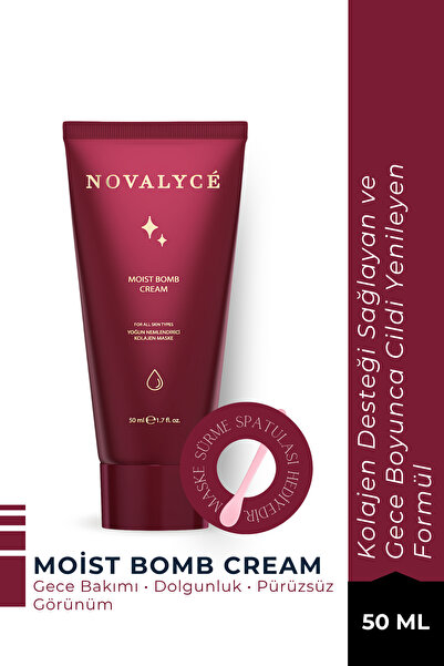 Novalyce Peelable Collagen Night Mask 50 ml |   Moisturizing and Plumping