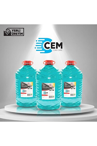 CEM CAR CARE Yazlık Cam Suyu 5 LT 3'Lü Avantaj Paket