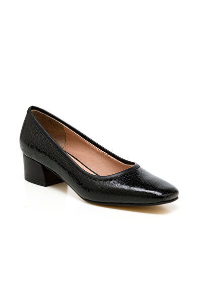 John May Kadın / Kız Topuklu/ Stiletto MAR-25Y-133-780 John May Siyah Yılan