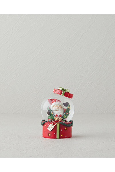 English Home Azure Yılbaşı Kar Küresi 15,5 cm Kırmızı