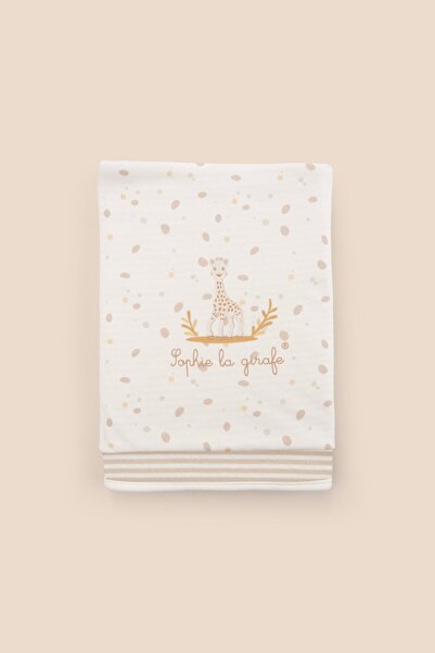 Little Gusto Sophie La Girafe Organic Cotton Double Layer Baby Blanket