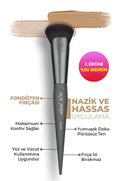 Alix Avien Foundation Brush - Foundation Brush