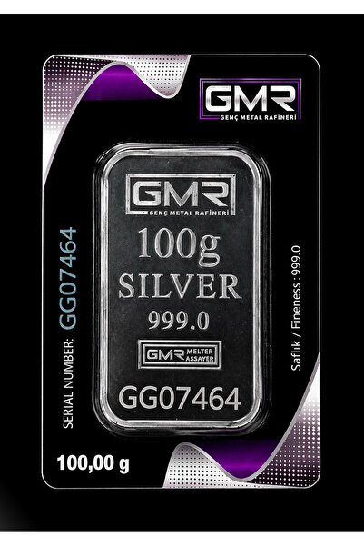GMR 100 GRAM KÜLÇE GÜMÜŞ