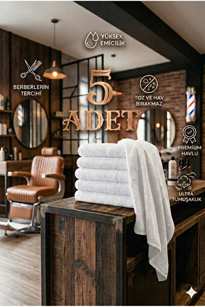 embays collection 50X90Cm Cotton Towel, Barber Towel, Hairdresser Towel, Athl...