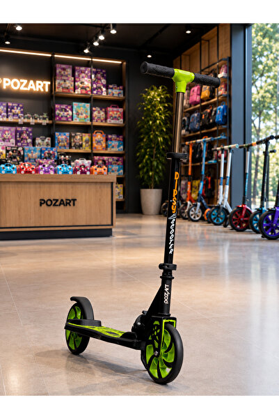 POZART Scooter Y Dipsy 2tekerli Park Ayakcaklı 3kademeli 100kğ Taşıma Kapasit...