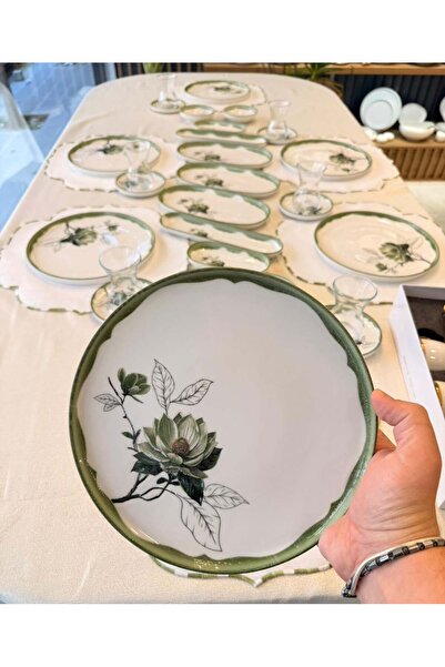Onedekor 29 Parça Porselen Kahvaltı Takımı Fresco
