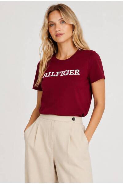 Tommy Hilfiger Tişört Monotype Pamuklu Regular Fit