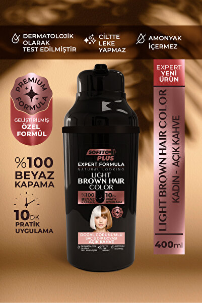 Softto Plus Expert Women Light Brown Hair Color – Açık Kahve / Geliştirilmiş ...