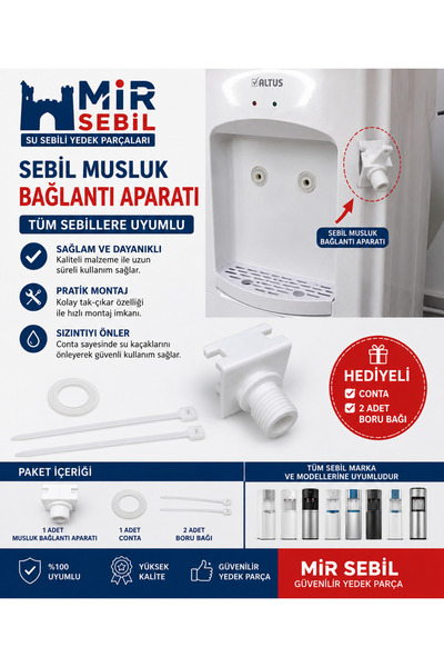 Beko Arçelik Sebil Musluk Bağlantı Aparatı