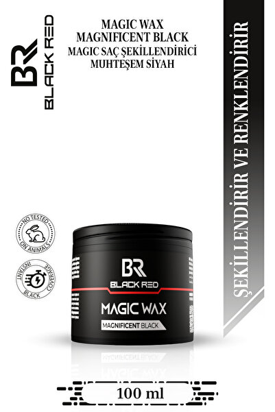 Black Red Magic Wax Saç Şekillendirici Wax 100 ml