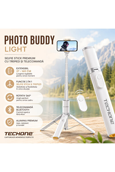 Techone Photo Buddy Light Premium Profesional Trepied foto telescopic