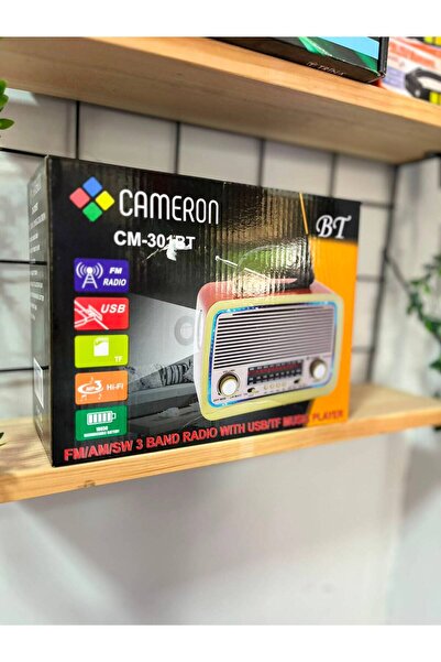 CAMERO CAMERON CM 301BT NOSTALJIK RADİO BLUETOOTH