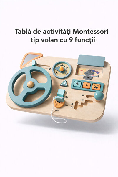 OEM Tabla Activitati Educativa si Interactiva Montessori, Dezvolta Abilitatil...
