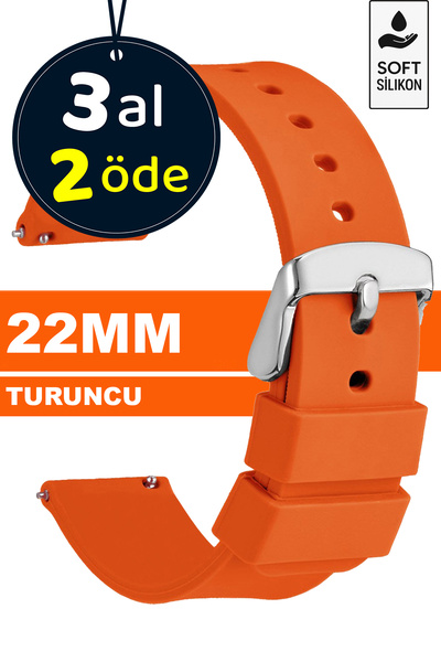 Trendburada 22mm Fossil-welder-wesse-casio-armani-omega-seiko-tissot Saat Uyu...