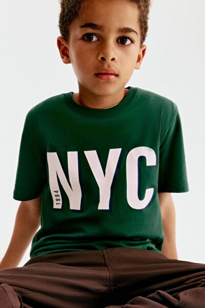 H&M Baskılı Tişört