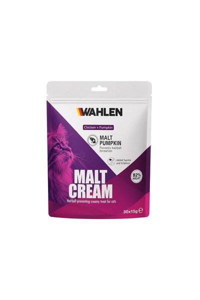 WAHLEN Malt Cream Krema Sıvı Kedi Ödül Maması 30x15 GR