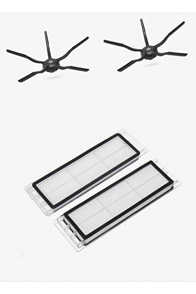 LİN GRUP Roborock S5 Max S6 Maxv S6 Pure - Perie laterală cu filtru Hepa comp...