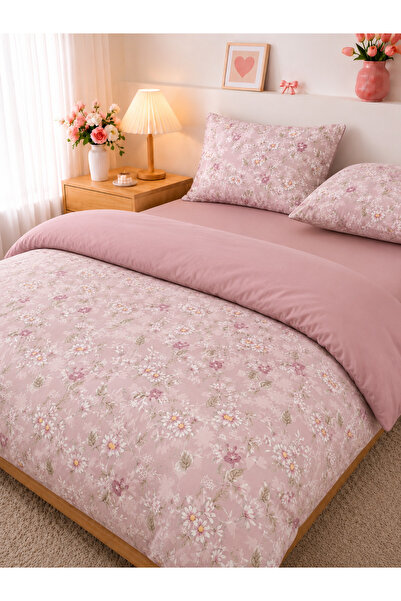 Always Double Sided Double Duvet Cover Set with Elastic Sheet
