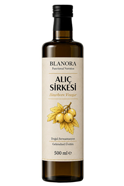 Blanora Doğal Fermantasyon Alıç Sirkesi Hawthorn Vinegar 500 Ml