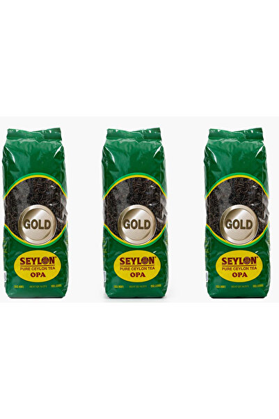 Seylon Seylon Seylon 500 GR.Opa Gold 100% Saf Ceylon Tea 3 Adet Ithal Seylan ...