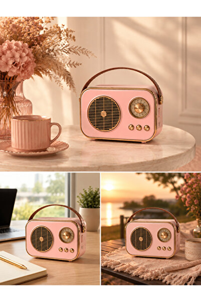 TEKNOKUTUM Bluetooth, SD, USB Girişli Bluetooth Destekli Type-C Speaker