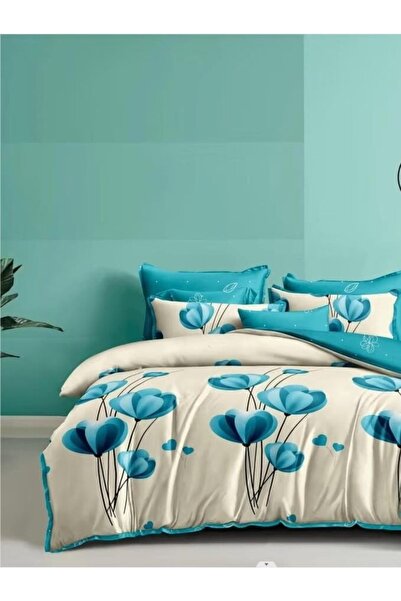 MILANO COLLECTION Set Lenjerie Pat Dublu Finet 6 Piese MC-6002