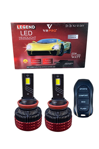 EKT VR PRO LEGEND KUMANDALI H4 LED FAR AMPÜLÜ