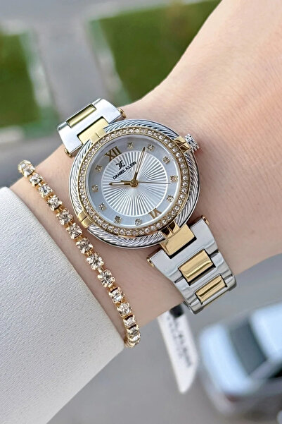 Daniel Klein Gold Gümüş Renk Hediye Paketli 32 Mm Kadın Kol Saati