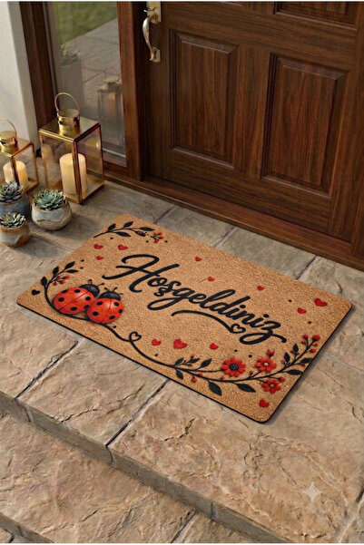 SoGood Concept Ladybug Design Doormat - Digital Printed Base Door Mat