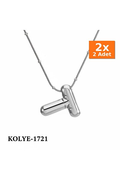 Bozhi Steel Necklace Silver Daily Elegance Stylish Gift