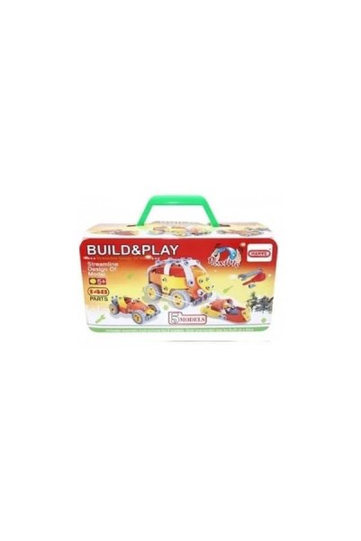 DanyCris Set Pentru Construit Masini, 148 Piese