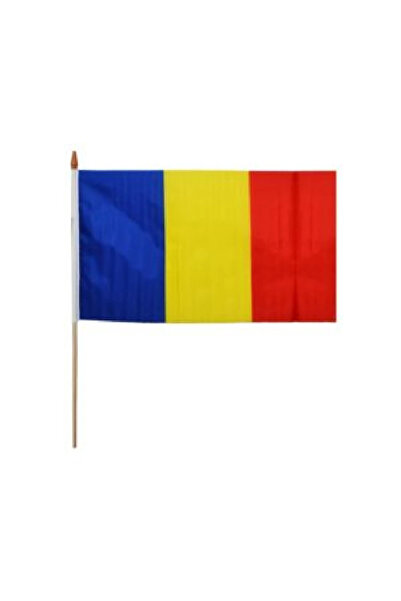 OEM Steag panza de mana cu suport de lemn, Romania, 30×45 cm
