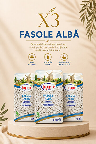 Legurme White Beans 1KG