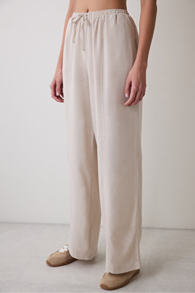 Penti Naturel Relax Fit Bej Pantolon